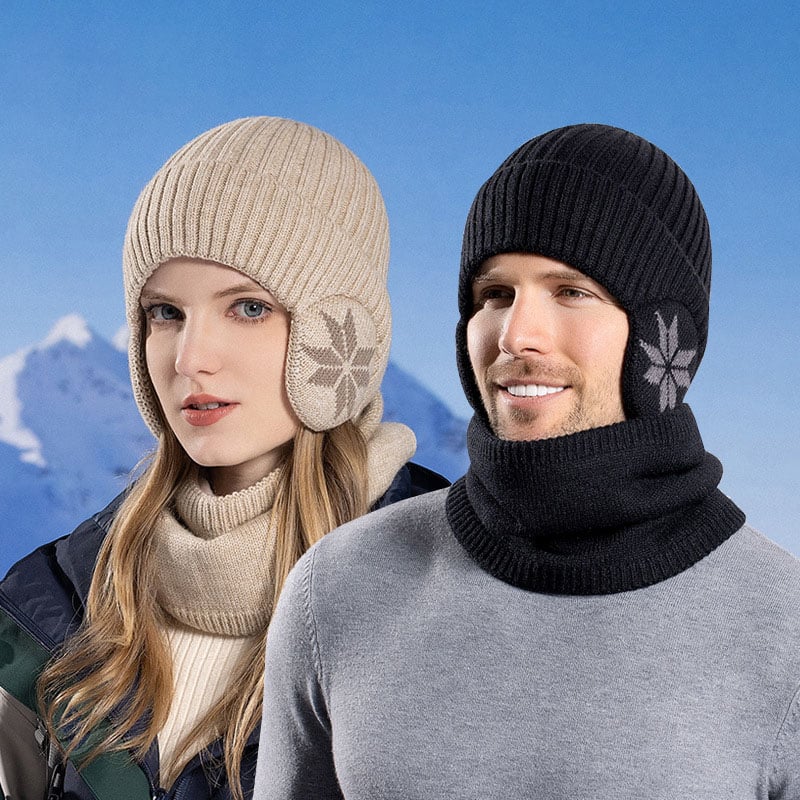 Regalo De Navidad-Conjunto De Gorro Y Bufanda De Invierno