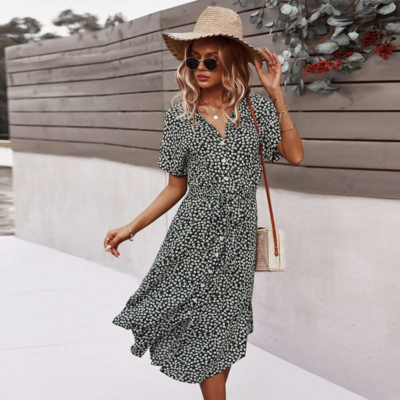 Bohemian Floral Dress