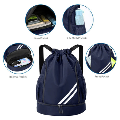 ✨2023 Mochilas deportivas de nuevo diseño⚽ - Compre 3 y envíe gratis