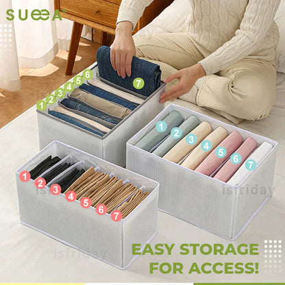 Sueea® Organizador de ropa mejorado con separadores-3