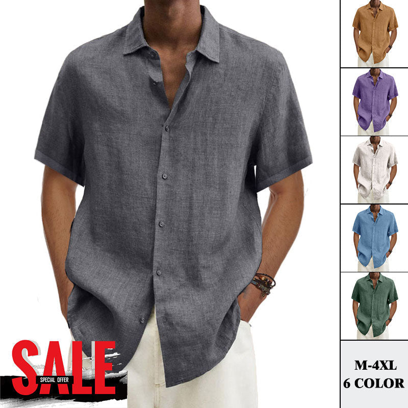 Summer New Arrivals - 2023 Camisa Casual Verano Manga Corta