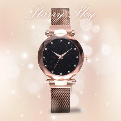 Reloj con cielo estrellado: una idea de regalo perfecta