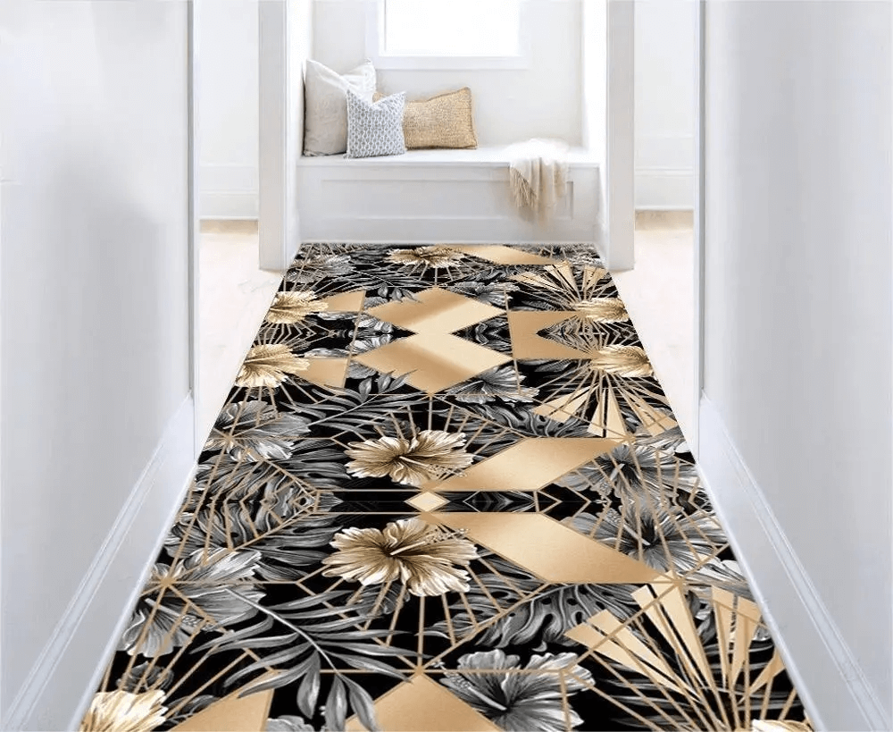 🔥【tiempo ilimitado 50% de descuento】Alfombrilla 3D recortable Floral Floor