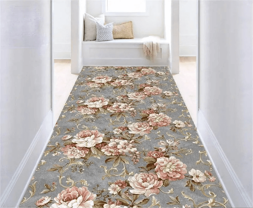 🔥【tiempo ilimitado 50% de descuento】Alfombrilla 3D recortable Floral Floor