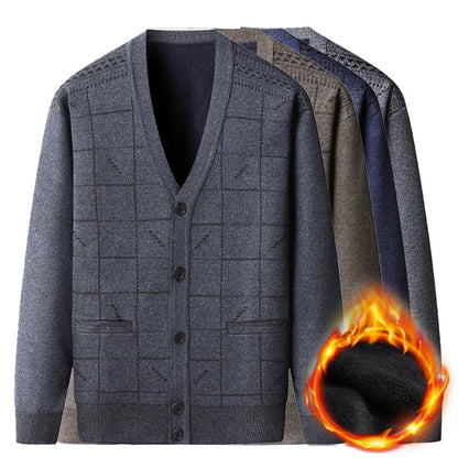 🎁Chaqueta térmica de felpa para hombre -¡Bonito regalo para el padre!🎁