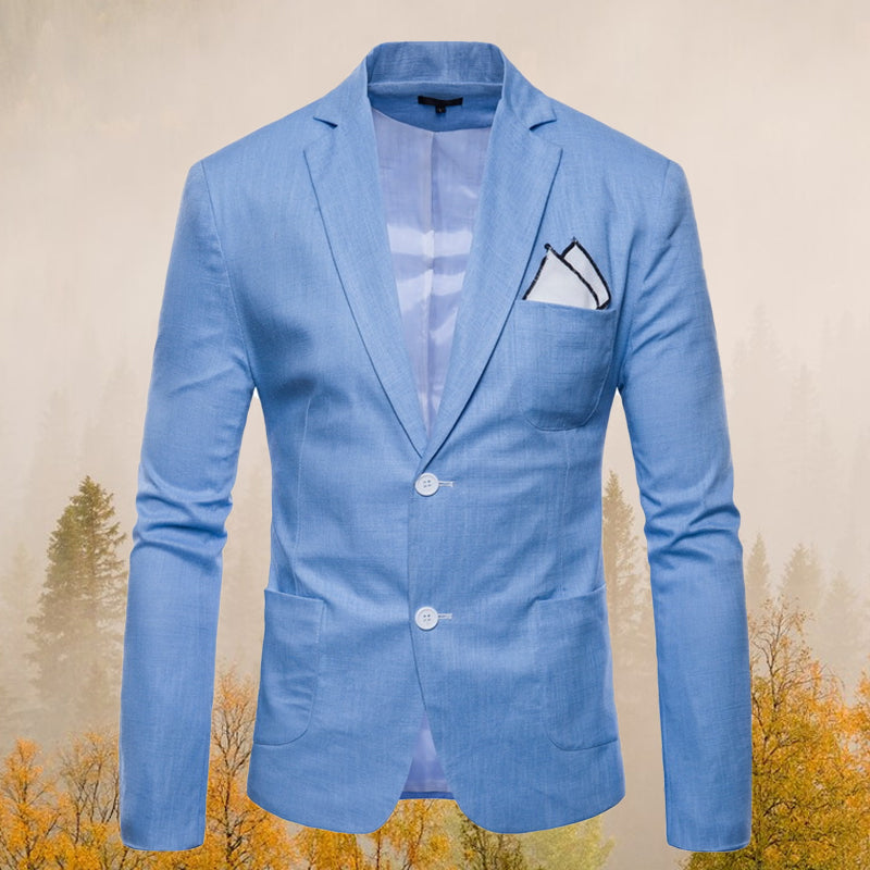 Blazer De Vestir De Corte Clásico Para Hombre