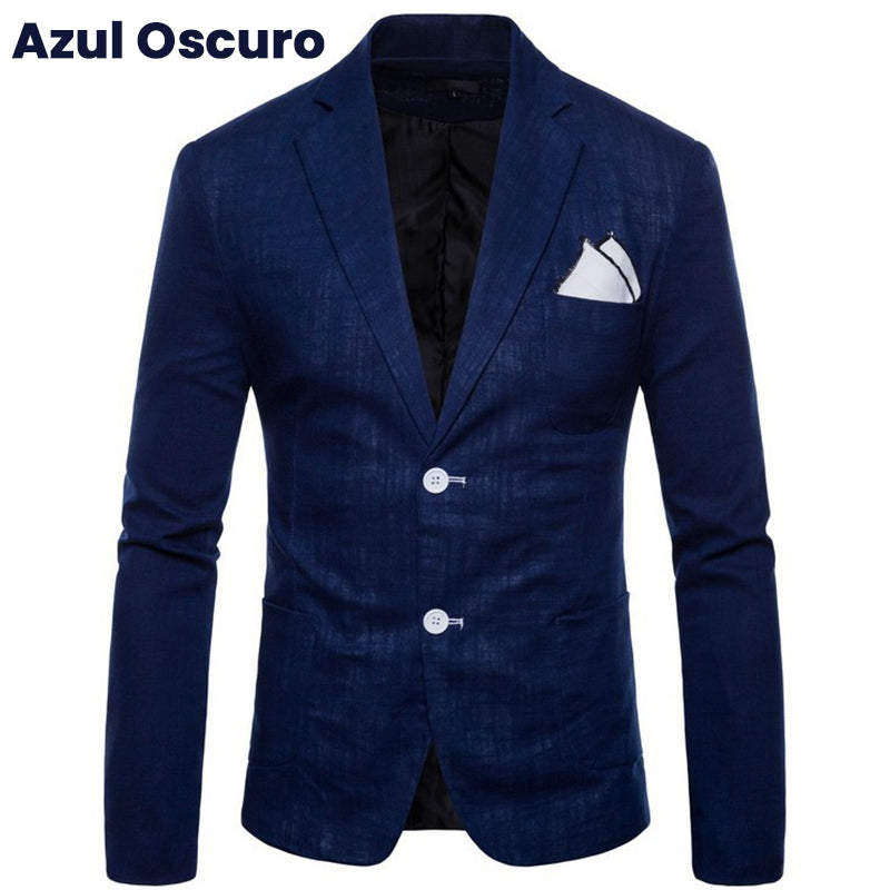 Blazer De Vestir De Corte Clásico Para Hombre