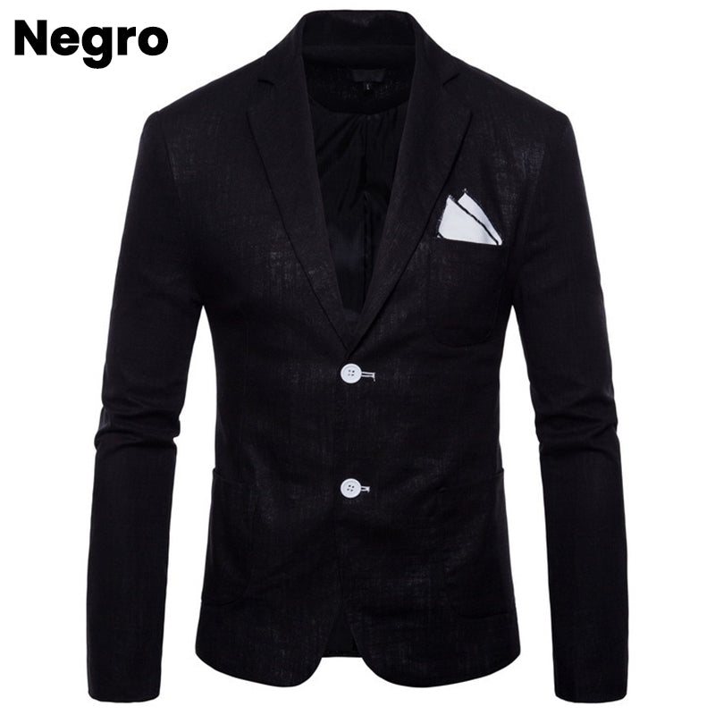 Blazer De Vestir De Corte Clásico Para Hombre